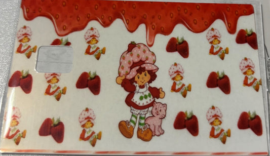 Strawberry shortcake paint red
