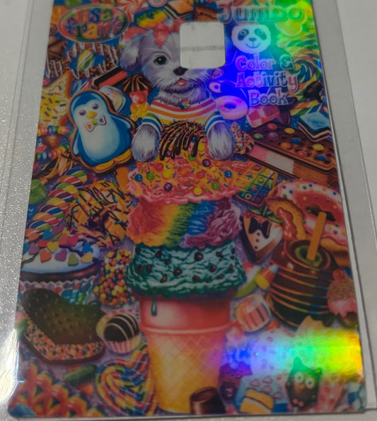 Lisa frank dog collage 