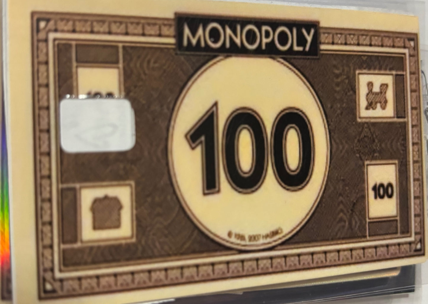 100 Monopoly money 