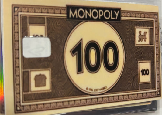 100 Monopoly money 