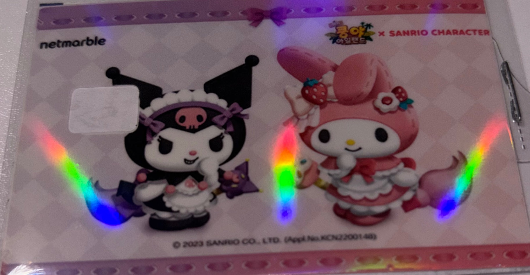 Kuromi n melody pink purple 