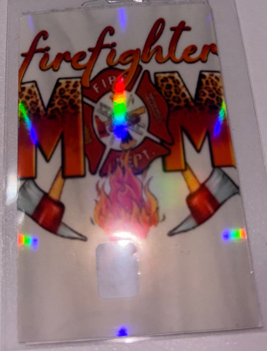 Firefighter mom