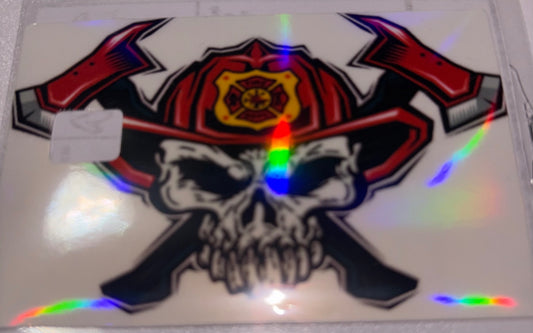 Firefighter skull 