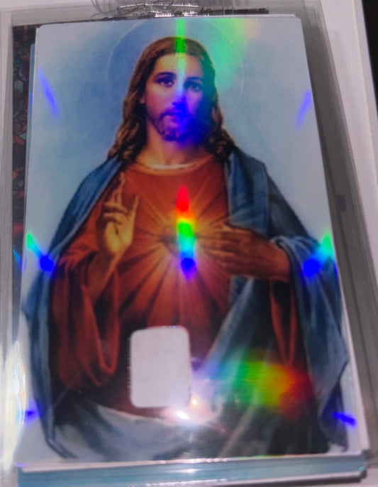 Jesus blue cape 
