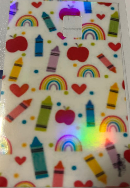 Teacher crayons n rainbow 
