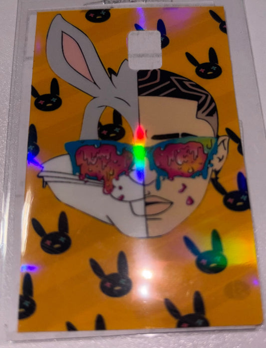 Bad bunny half face