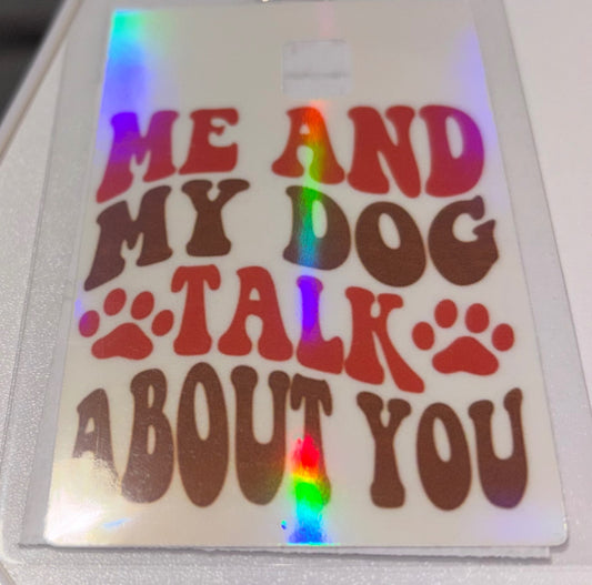 Dog talk 