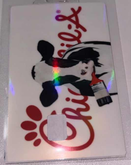 Chic fil a card