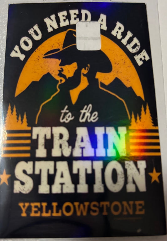 Yellowstone train station 
