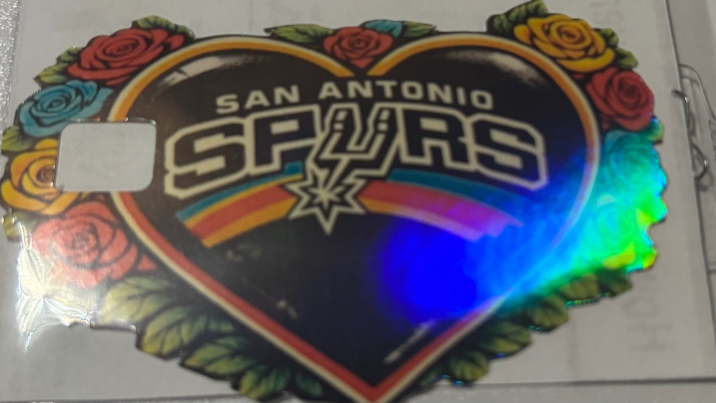 Spurs flower heart 