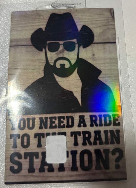 Yellowstone train gray