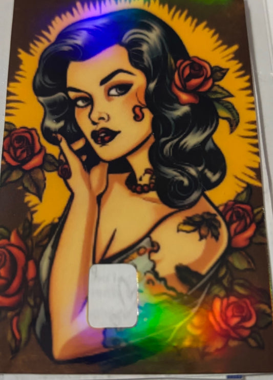 Rockabilly girl roses