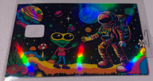 Alien and Astronaut 