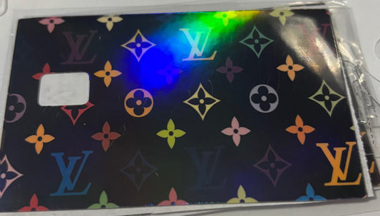 LV black colorful 