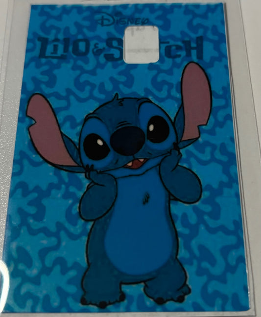 Stitch aqua blue 
