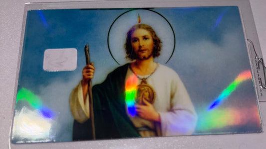 Jesus blue w cane 