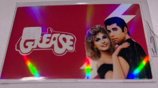 Grease pink background 