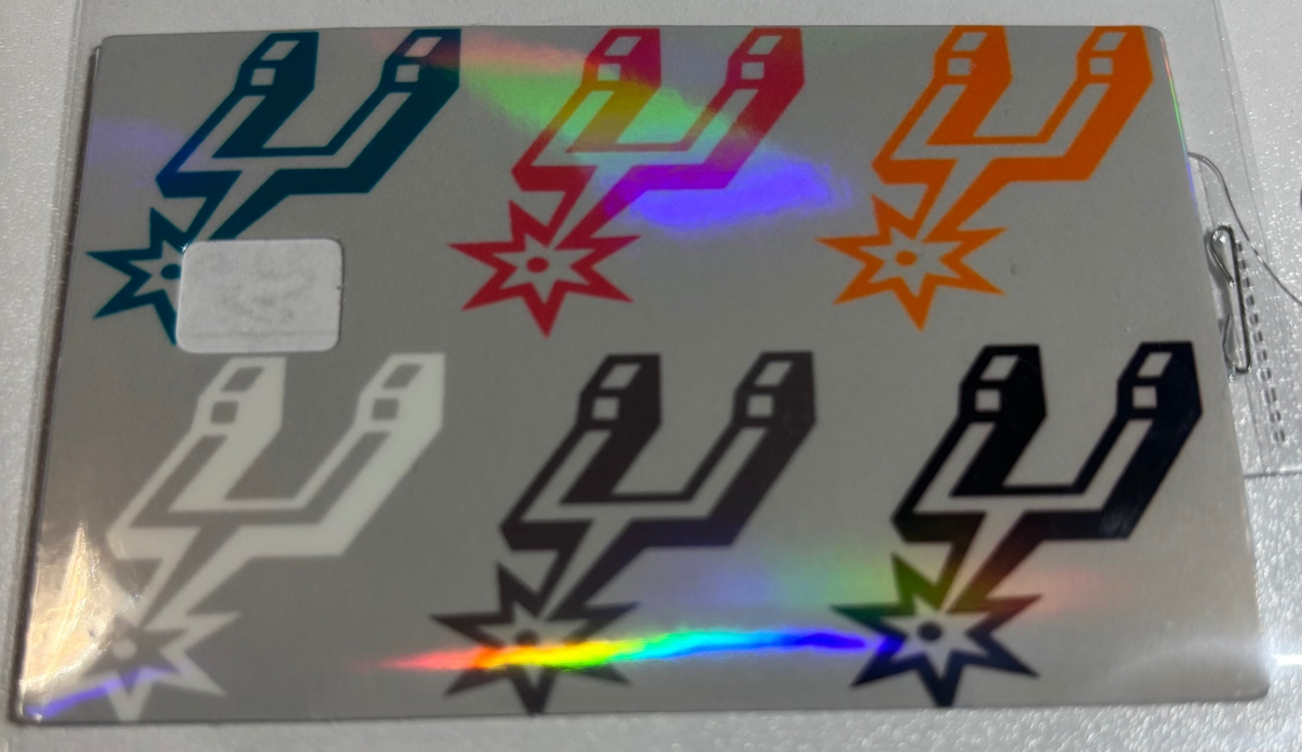Spurs multiple logos 