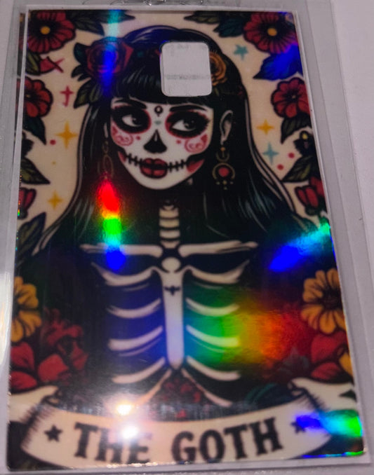 Goth girl skeleton 