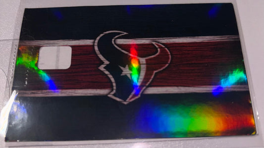 Texans wooden 