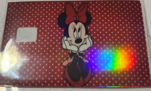 Minnie Mouse red white polka dots 