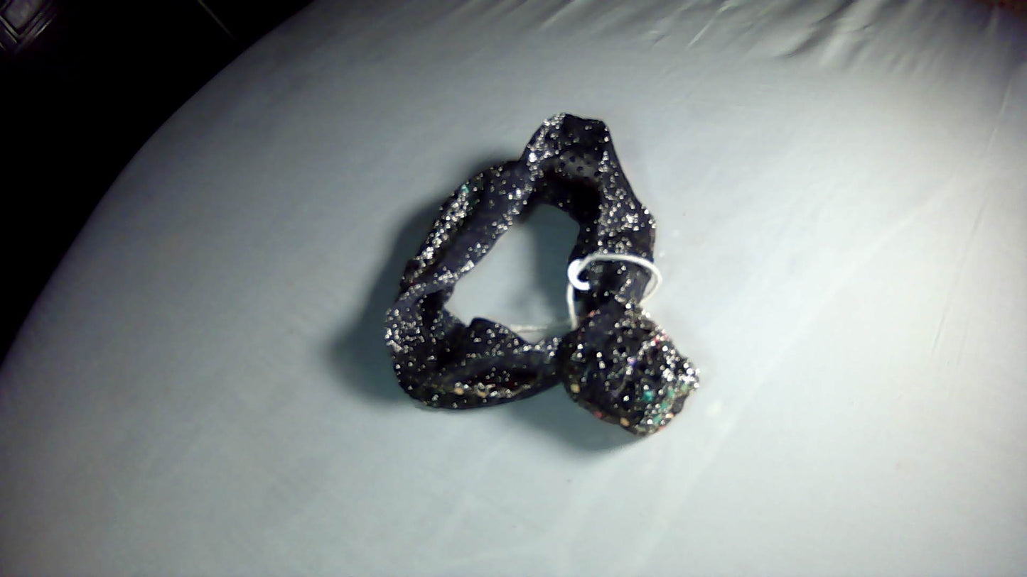 boutique headbands One size Black with multicolored glitter