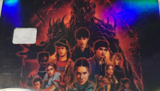 Stranger things cast Blk n red 