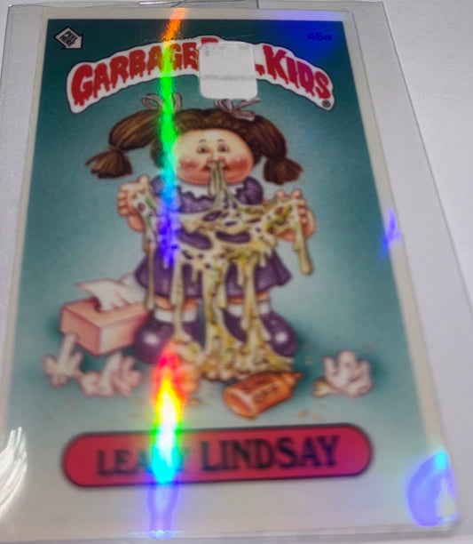 Garbage pail kid leaky Lindsey 