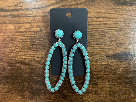 Turquoise Boho Earrings