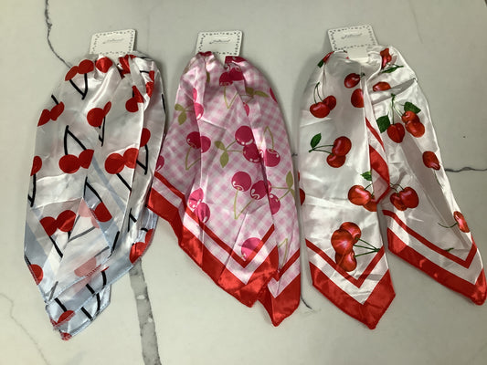 Cherry Print Scarf