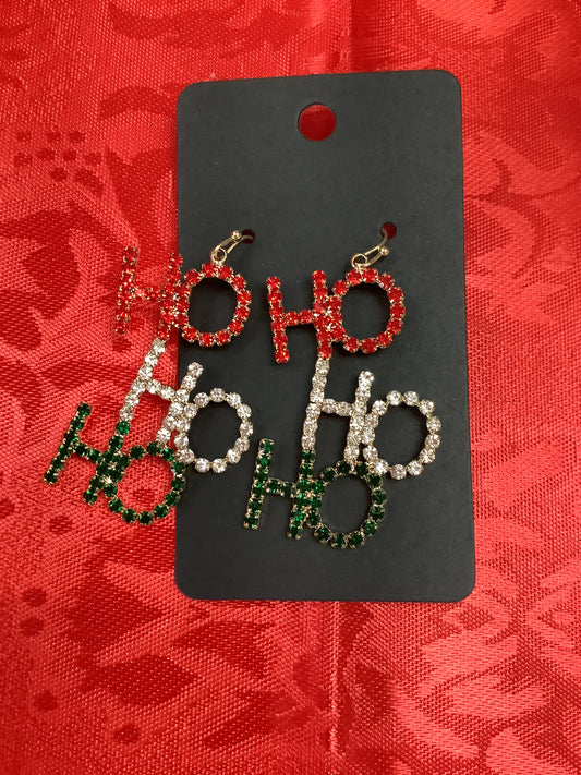 Ho Ho Ho Earrings