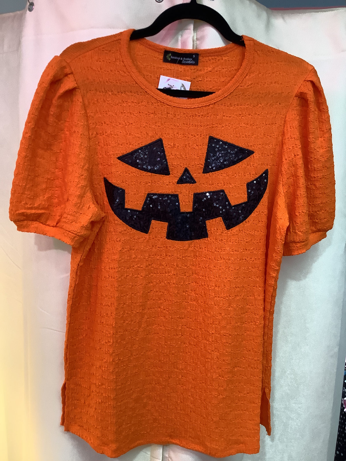 Orange Pumpkin Blouse