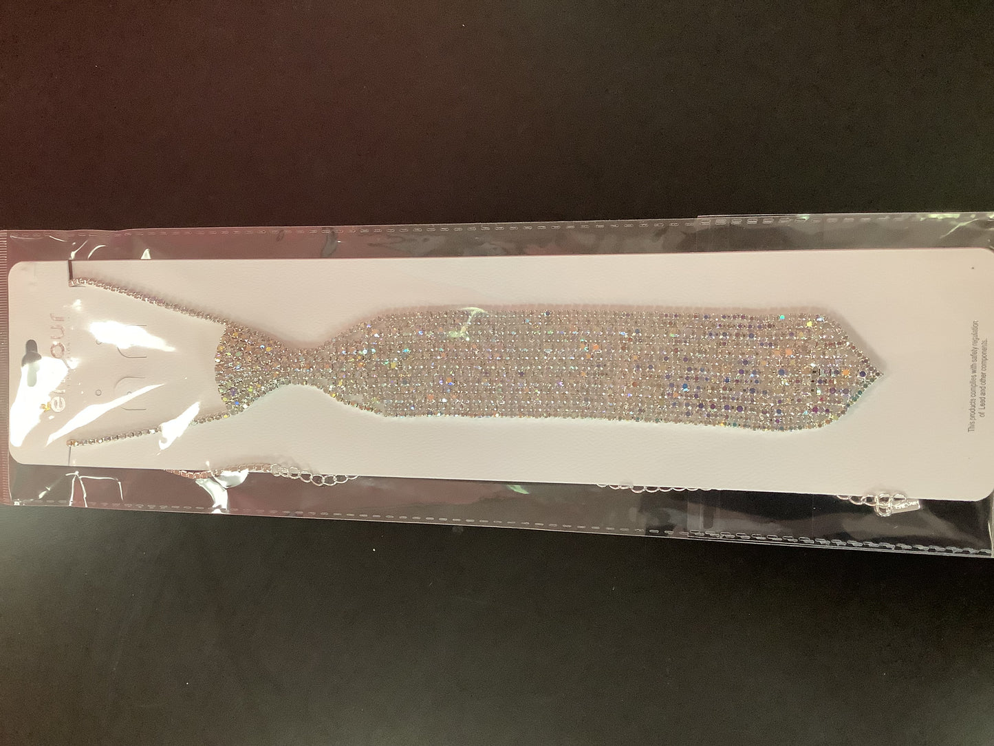 Rhinestone Tie