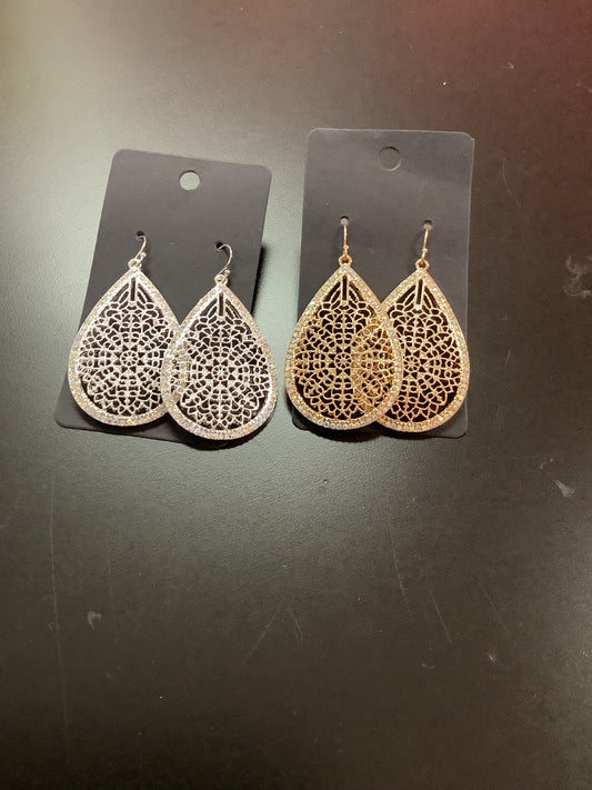 Web Dangle Earrings
