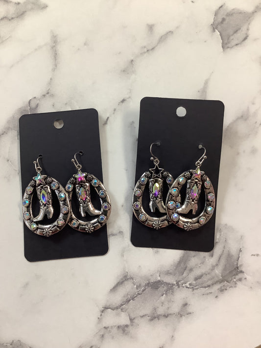 Boot Dangle Earrings