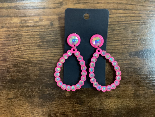 Pink Dangle Earrings