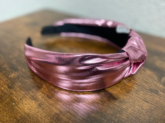 Shiny Pink Headband