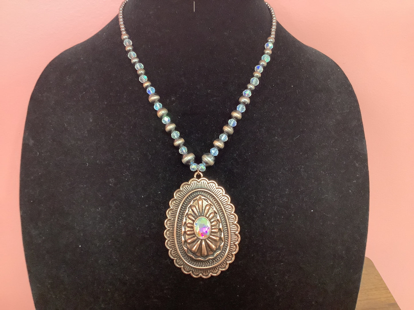 Western Large Pendant Necklace