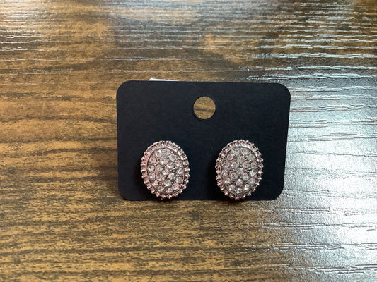 Rhinestone Stud Earrings