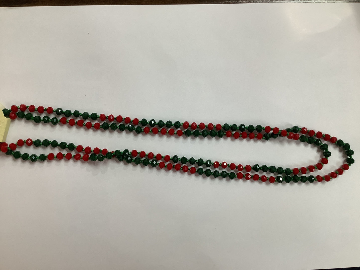 Christmas Beaded necklace