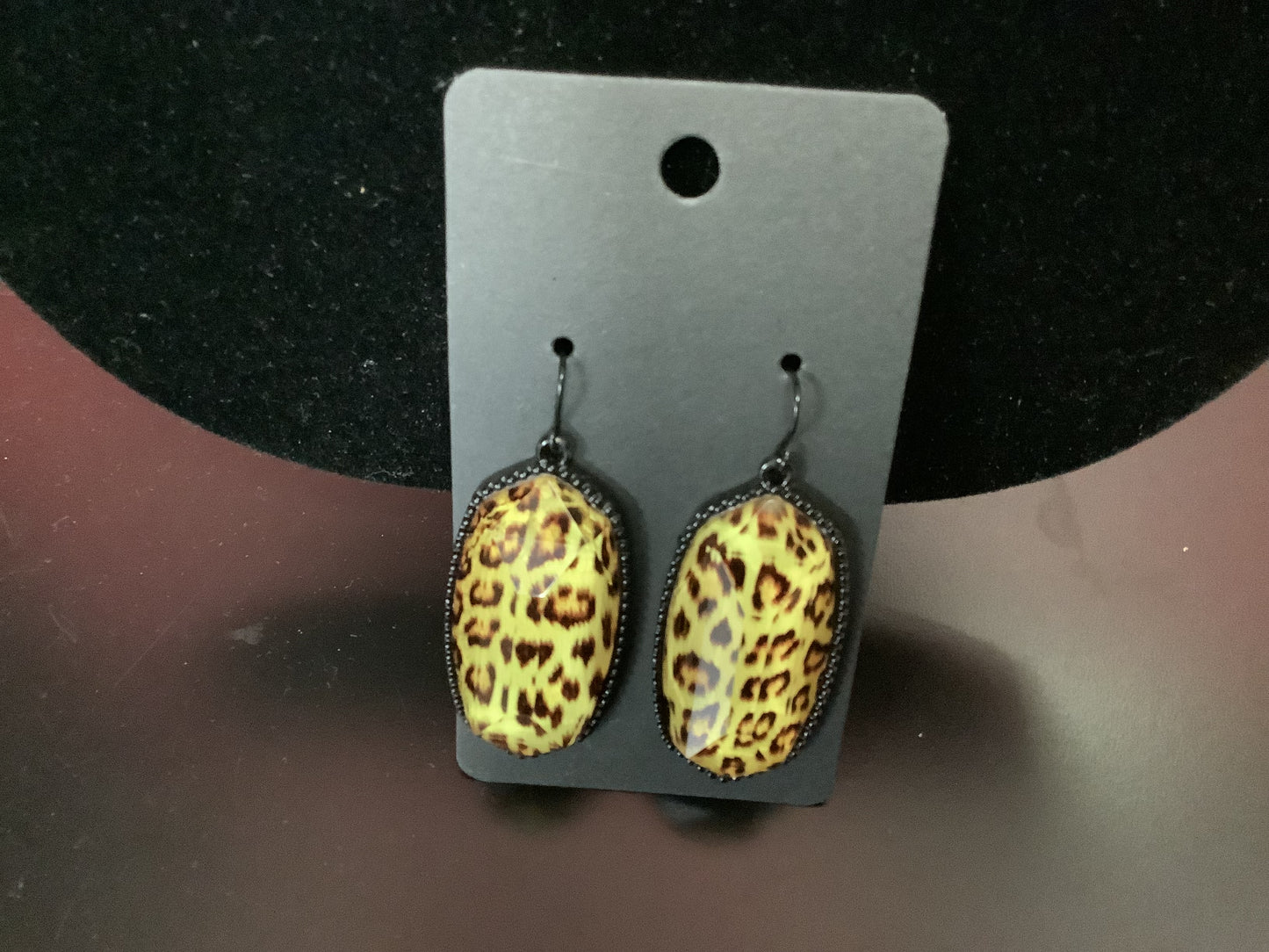 Leopard Print Earrings