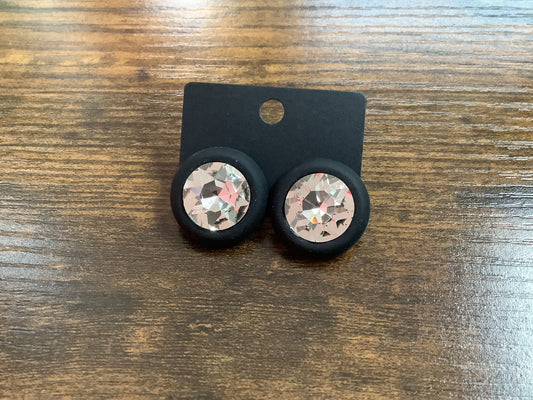 Black Stud Earrings