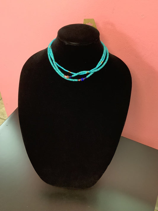 Turquoise Beaded Necklace