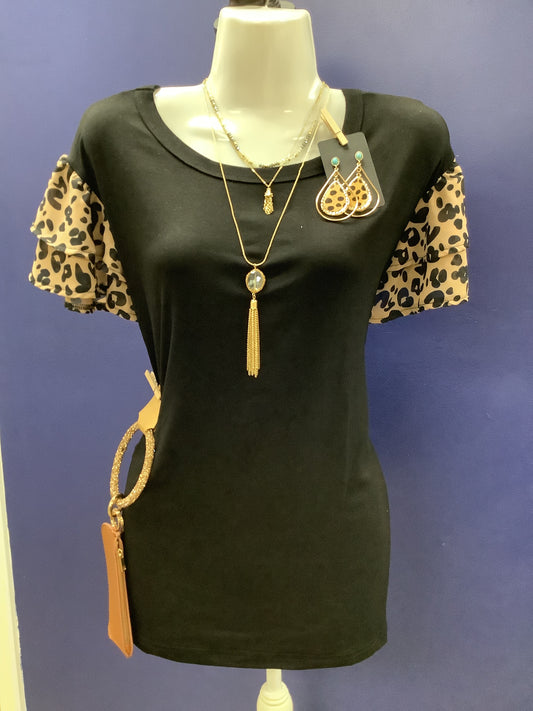 Cheetah print shirt