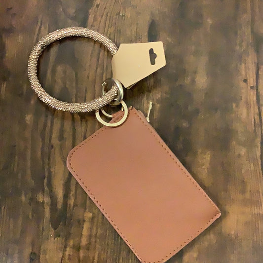 Brown Wristlet