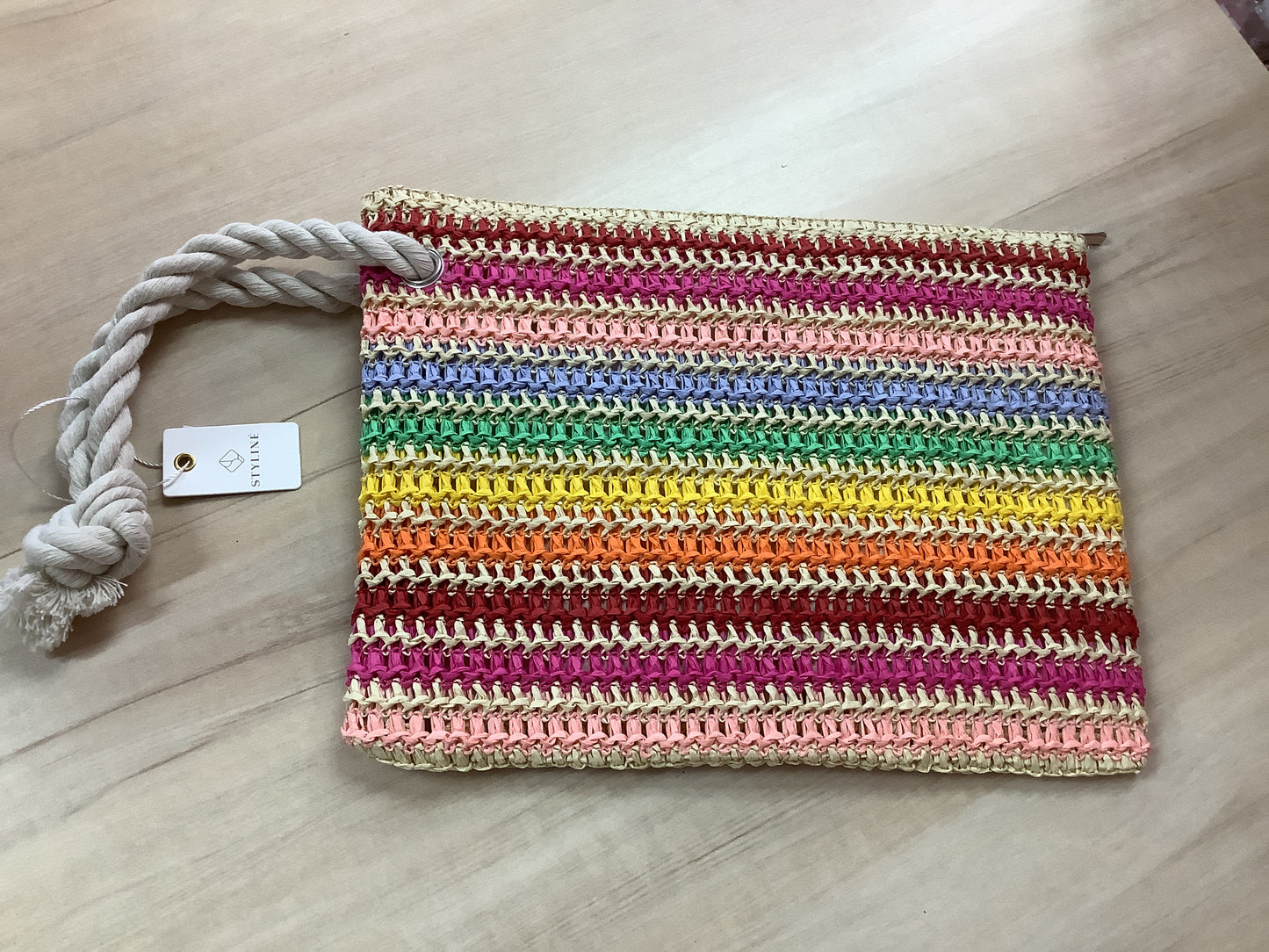 Multi Colored Wristlet Purse
