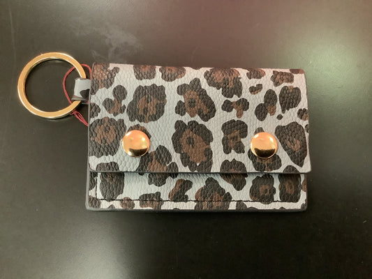 Cheetah key purse
