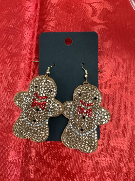 Gingerbread Earrings