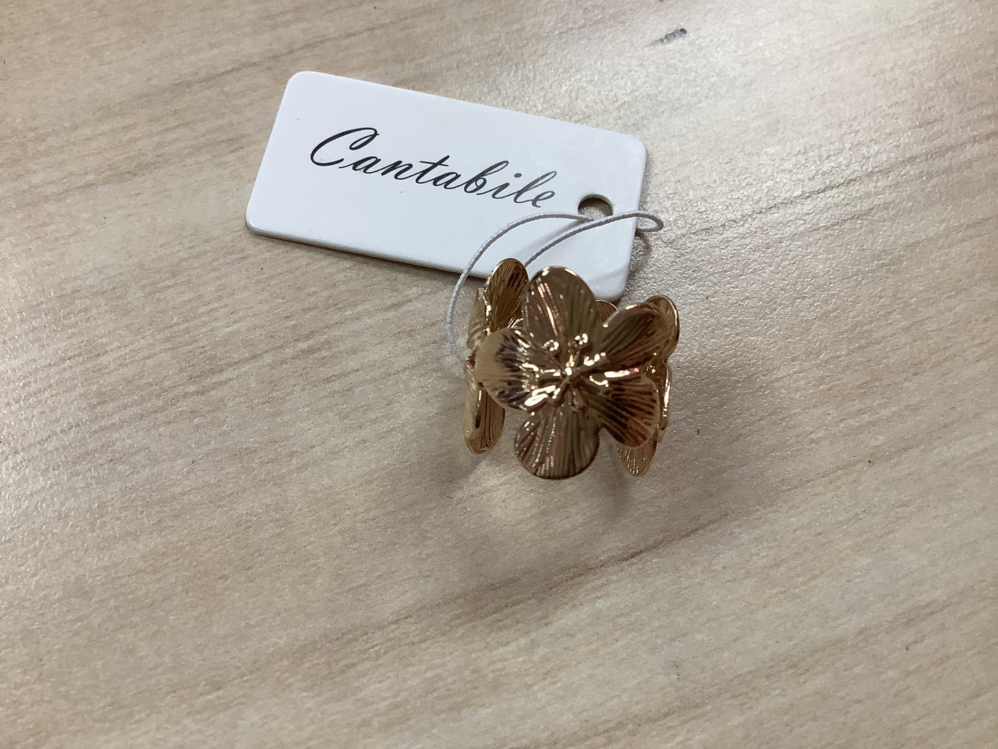 Gold Flower Ring