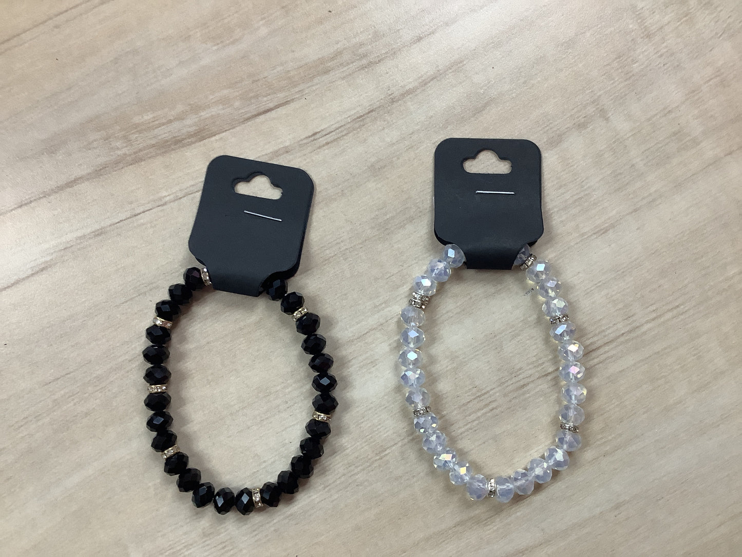 Beaded with Rhinestone Bracelet